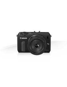Canon EOS M + EF-M 18-55mm + 90EX MILC 18 MP CMOS 5184 x 3456 Pixel Nero 2