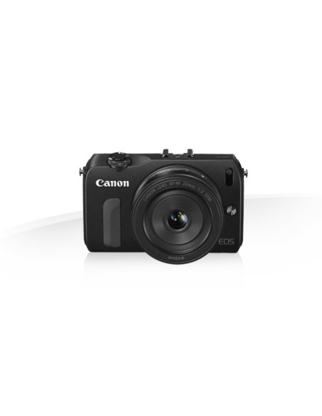 Canon EOS M + EF-M 18-55mm + 90EX MILC 18 MP CMOS 5184 x 3456 Pixel Nero