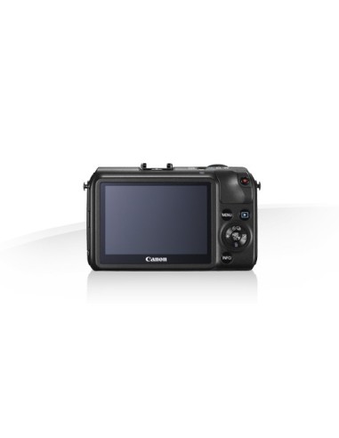 Canon EOS M + EF-M 18-55mm + 90EX MILC 18 MP CMOS 5184 x 3456 Pixel Nero