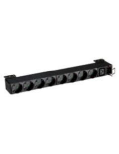 Eaton FlexPDU, 8x DIN unità di distribuzione dell'energia (PDU) 8 presa(e) AC 1U Nero