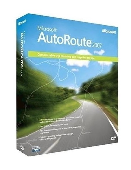 Microsoft AutoRoute Euro, Lic SA, Pack OLP NL, License & Software Assurance, 1 license, EN 1 licenza e Inglese