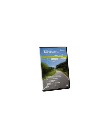 Microsoft AutoRoute Euro EN W32 only 1 licenza e Ucraino