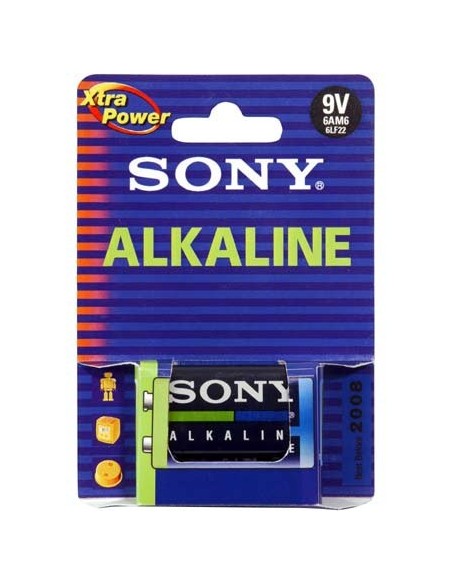 Sony Alkaline - size 9V Batteria monouso Alcalino