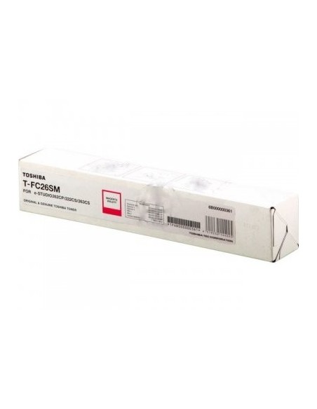 Toshiba T-FC26SM cartuccia toner 1 pz Originale Magenta