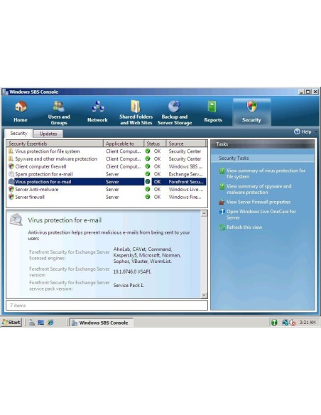 Microsoft Windows Small Business Server 2008 Premium, OLP C User CAL, Single