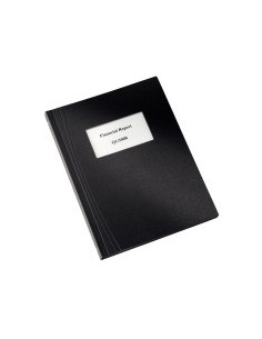Leitz Covers in Polyfoam Nero