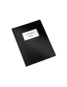 Leitz Covers in Polyfoam Nero
