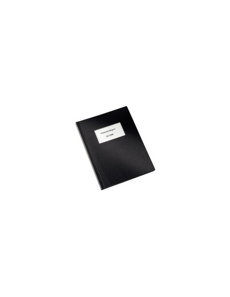 Leitz Covers in Polyfoam Nero