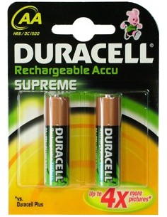Duracell 75070715 Batteria per fotocamera videocamera 2450 mAh