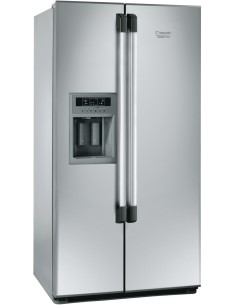 Hotpoint MSZ 922 NDF HA frigorifero side-by-side Libera installazione Acciaio inossidabile