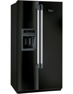Hotpoint MSZ 926 NDF HA frigorifero side-by-side Libera installazione Nero