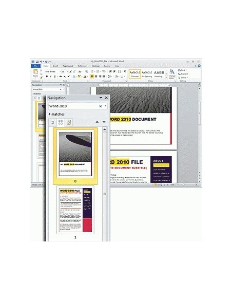 Microsoft Office Home and Student 2010, DVD, 3 PC, non-commercial, EN Inglese