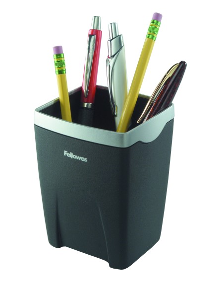 Fellowes 8032301 portapenne Nero, Argento