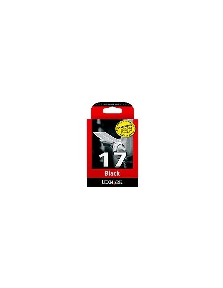 Lexmark Twin Pack No17 Black Print Cartridges cartuccia d'inchiostro Originale Nero