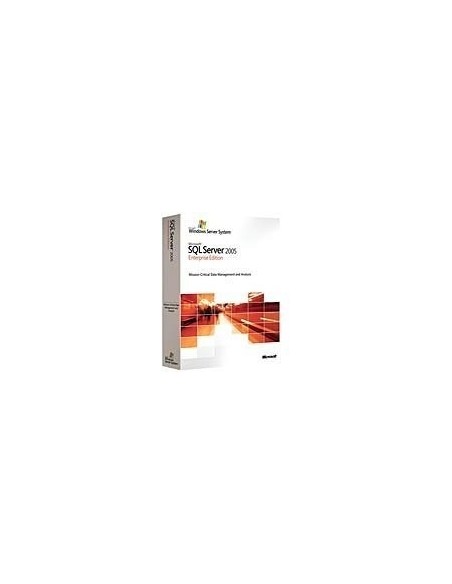Microsoft SQL Server 2005 Enterprise Edition, Win32 EN Lic SA Pack OLP NL AE Inglese