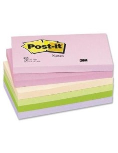 3M 655-FL pouch autoadesiva Rettangolo Multicolore 100 fogli