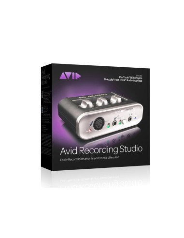 Pinnacle AVID Recording Studio 24 bit 48 kHz Nero, Argento