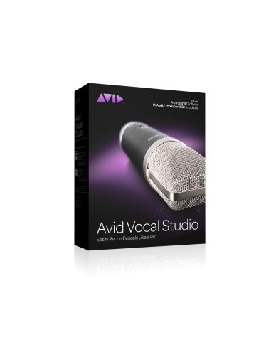 Pinnacle Avid Vocal Studio Nero, Argento