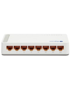 Digicom Mini Switch 8 Non gestito Fast Ethernet (10 100) Bianco 2
