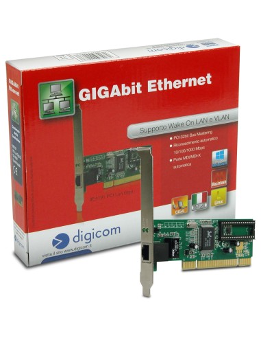 Digicom PCI LAN GIGA 32 Interno Ethernet 1000 Mbit s