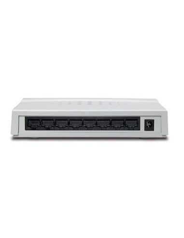 Digicom Giganet Switch 8R Non gestito Argento