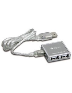 Digicom MiniHub USB 2.0 4 porte 12 Mbit s Argento