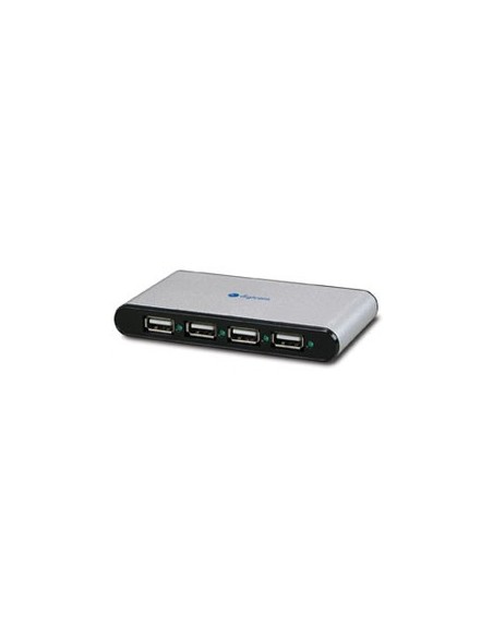 Digicom Hub USB 2.0 7P 480 Mbit s Nero, Argento