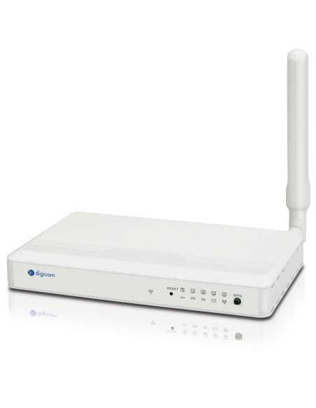 Digicom AM11 router wireless Fast Ethernet 3G Bianco