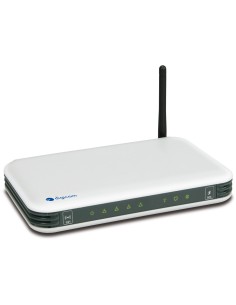 Digicom RAW 150-A02 router wireless Fast Ethernet 4G Nero, Bianco