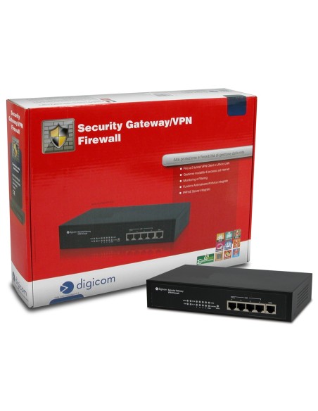 Digicom FW41IP5-U01 firewall (hardware) 200 Mbit s