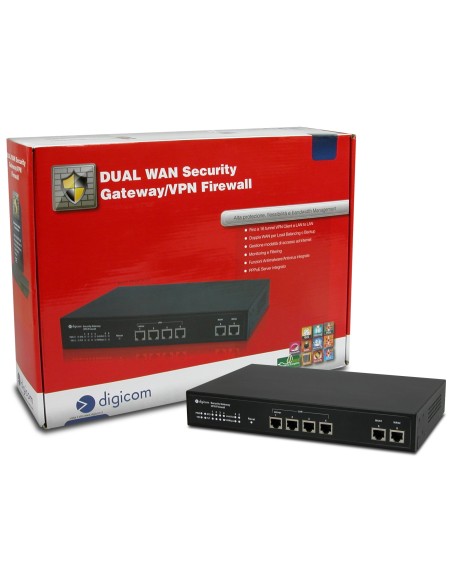 Digicom FW42IP16-U01 firewall (hardware) 200 Mbit s