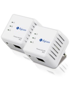 Digicom PL202-A01 200 Mbit s Collegamento ethernet LAN Bianco 2 pz