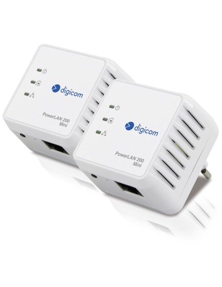 Digicom PL202-A01 200 Mbit s Collegamento ethernet LAN Bianco 2 pz