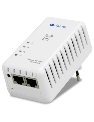 Digicom PL200W3-A01 200 Mbit s Collegamento ethernet LAN Wi-Fi Bianco 1 pz