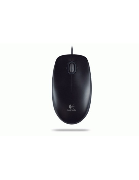 Logitech B110 mouse Ambidestro USB tipo A Ottico 800 DPI