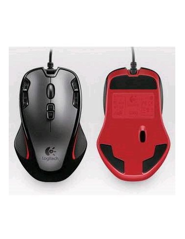 Logitech G300 mouse Ambidestro USB tipo A Ottico 2500 DPI