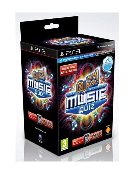 Sony Buzz!  The Ultimate Music Quiz PlayStation 3