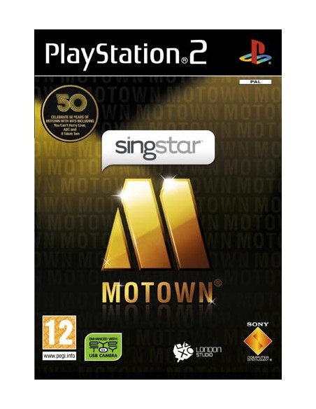 Sony SingStar Motown, PS2 PlayStation 2