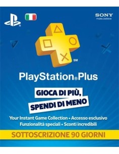 Sony PlayStation Plus Card  90