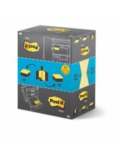 3M Post-it 127 x 76mm (16 x 100) etichetta autoadesiva Giallo 16 pz