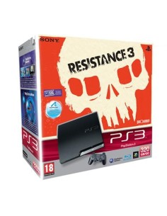 Sony PlayStation 3 Slim, 320GB + Resistance 3 Wi-Fi Nero