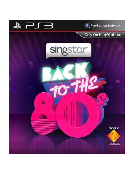 Sony SingStar Back to the '80s, PS3 Inglese, ITA PlayStation 3