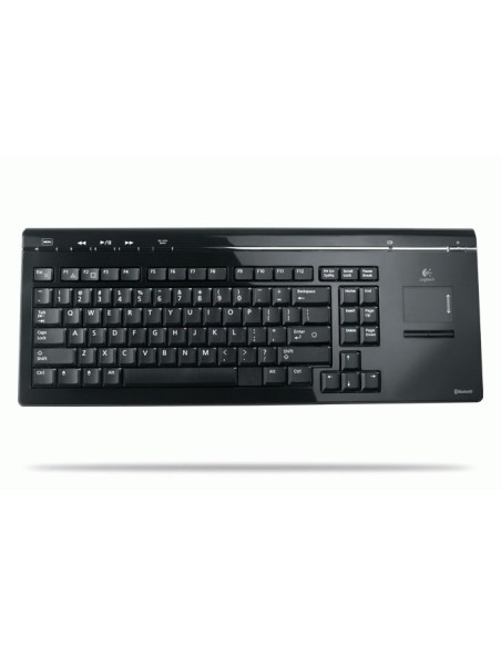 Logitech Cordless MediaBoard Pro, IT tastiera Bluetooth Nero