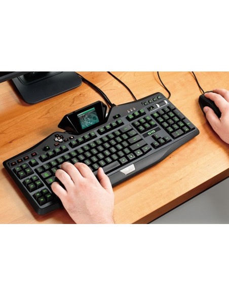 Logitech G19 Keyboard for Gaming, IT tastiera USB Nero