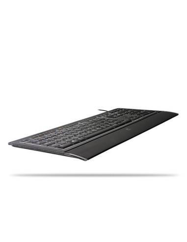 Logitech Illuminated Keyboard, IT tastiera USB QWERTY Nero
