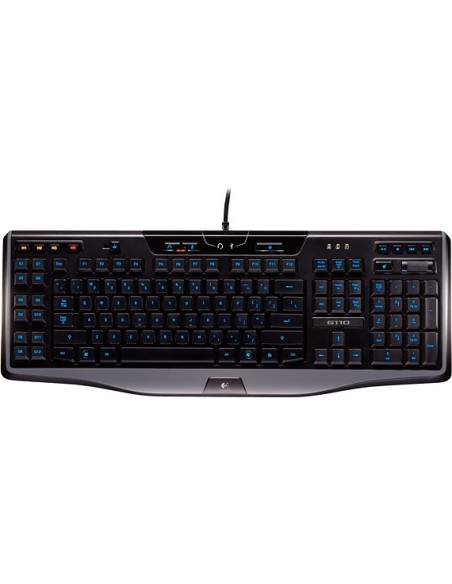Logitech G110 tastiera USB QWERTY Nero