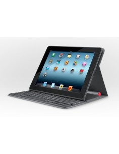 Logitech Solar Keyboard Folio Nero Bluetooth