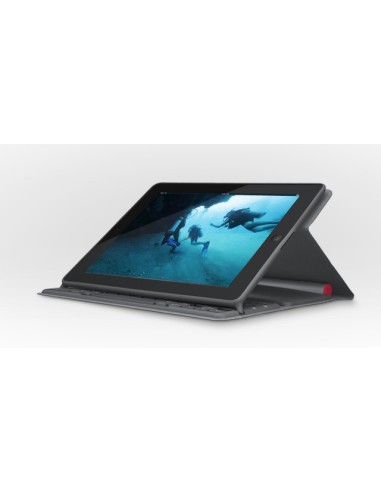Logitech Solar Keyboard Folio Nero Bluetooth