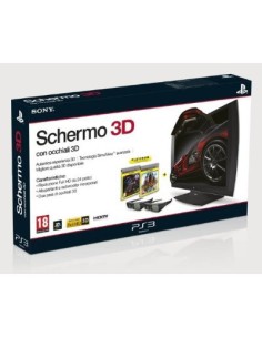 Sony Killzone 3, GT 5, PS3 + 23.5" 3D display, 2x 3D Glasses Inglese PlayStation 3