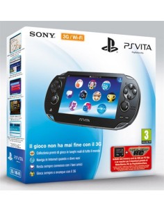 Sony PS Vita 3G + 4GB + MotorStorm  RC console da gioco portatile 12,7 cm (5") Touch screen Wi-Fi Nero